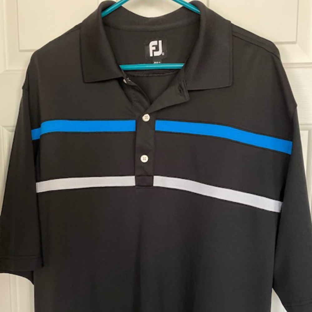 FootJoy black golf shirt